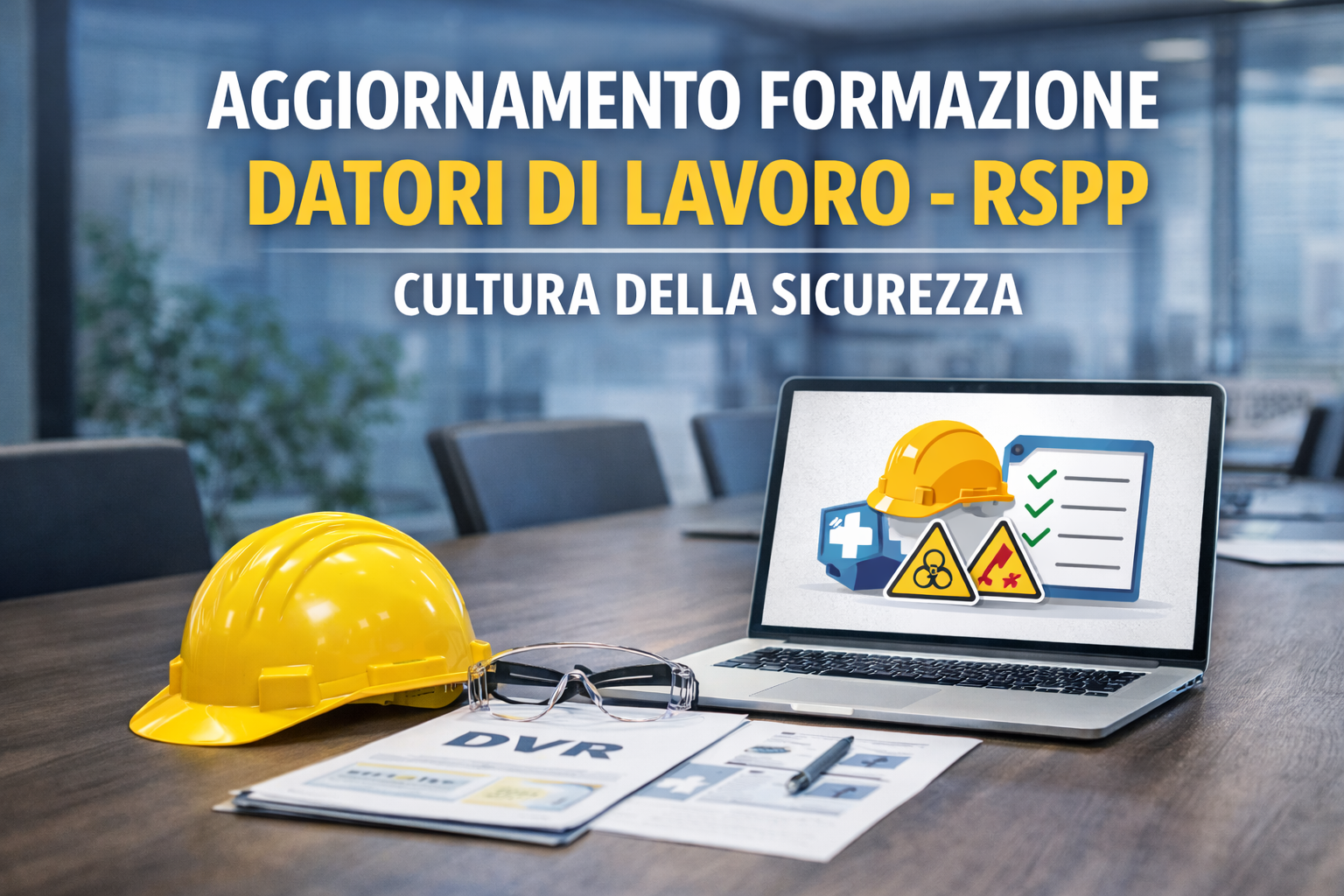 AGGIORNAMENTO FORMAZIONE DATORE DI LAVORO RSPP - La cultura della sicurezza